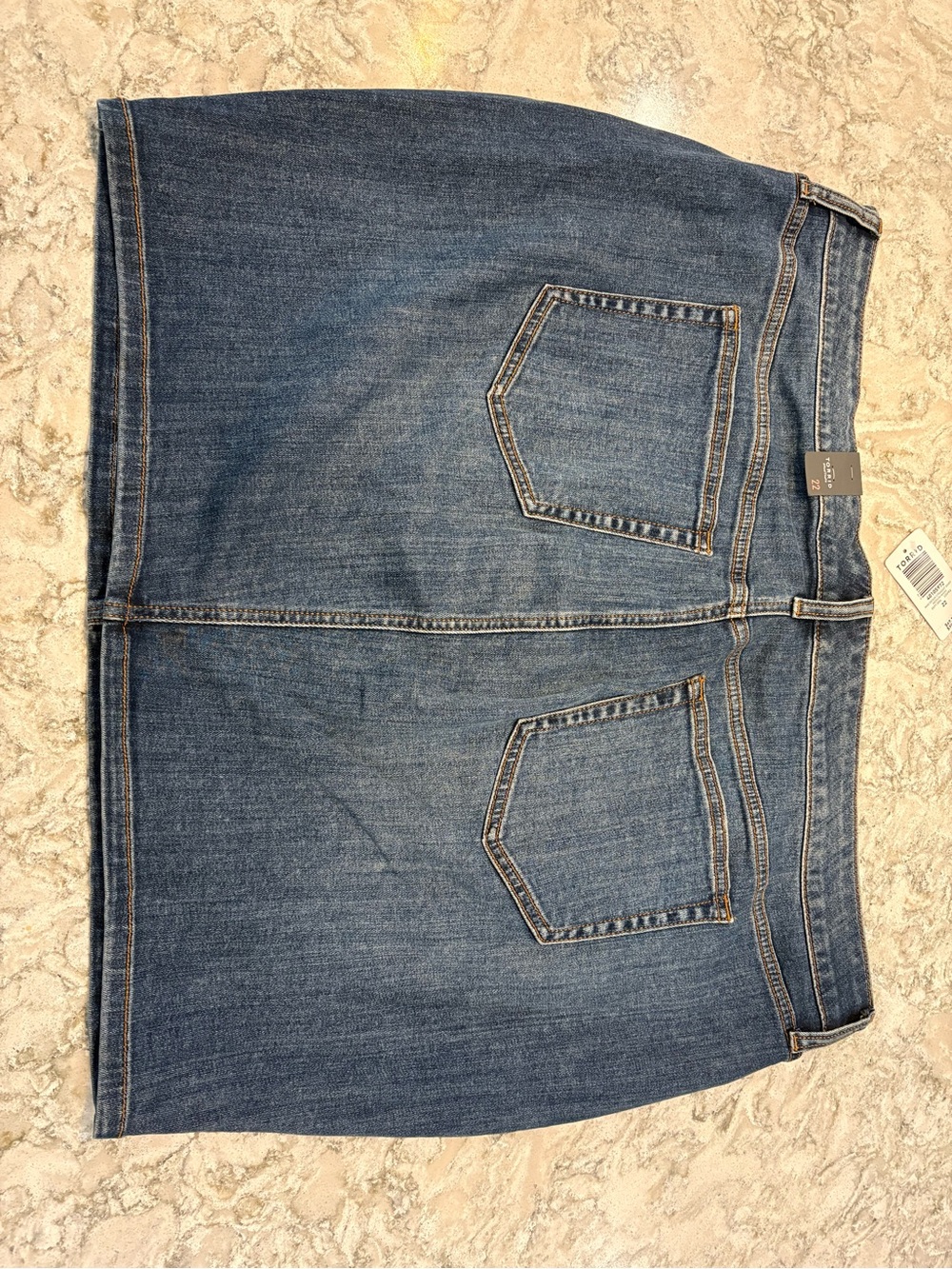 NWT Torrid Mini Denim Straight Skirt - Picture 6 of 9